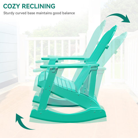 Nerbone Rocking Outdoor Adirondack Chair