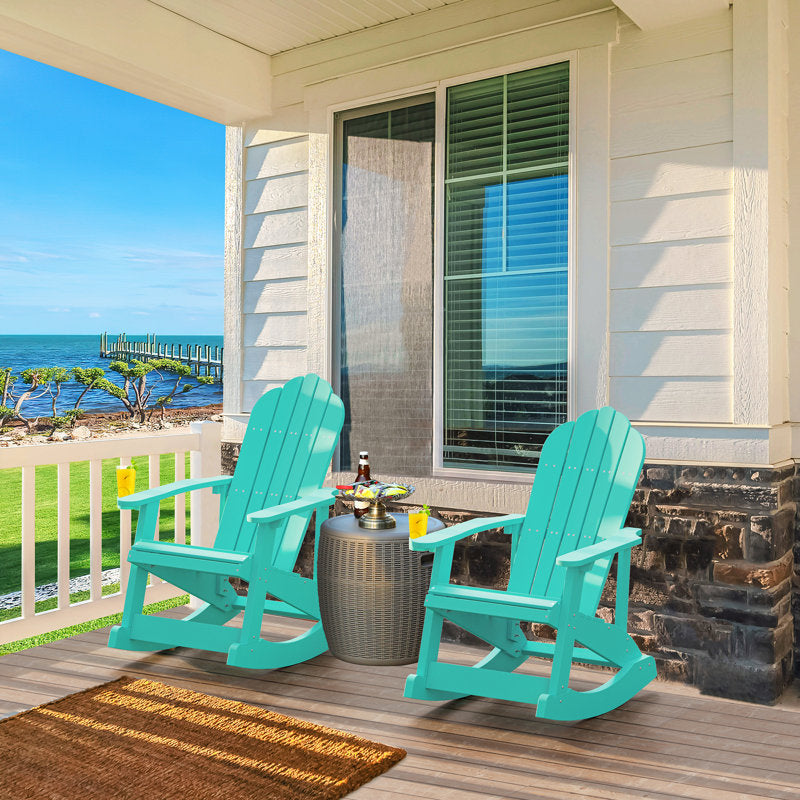 Nerbone Rocking Outdoor Adirondack Chair