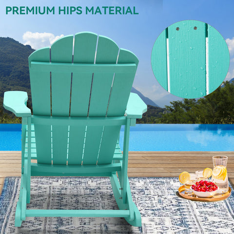 Nerbone Rocking Outdoor Adirondack Chair