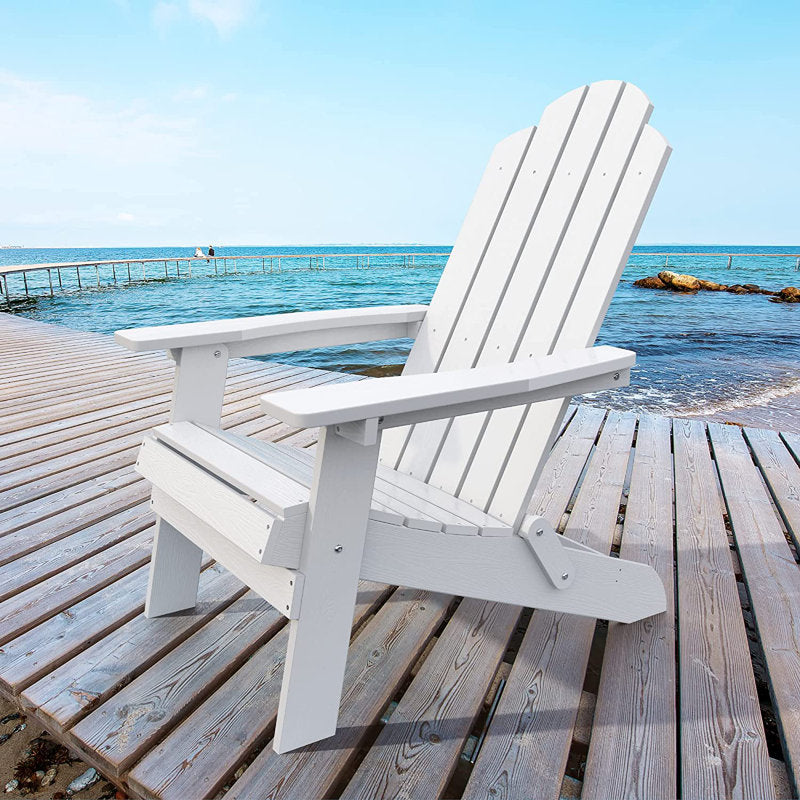 Navy Blue Our Store Foldable Outdoor Adirondack Chair (Part number: 13HERA05)