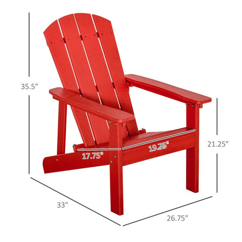 Outdoor Adirondack Chair