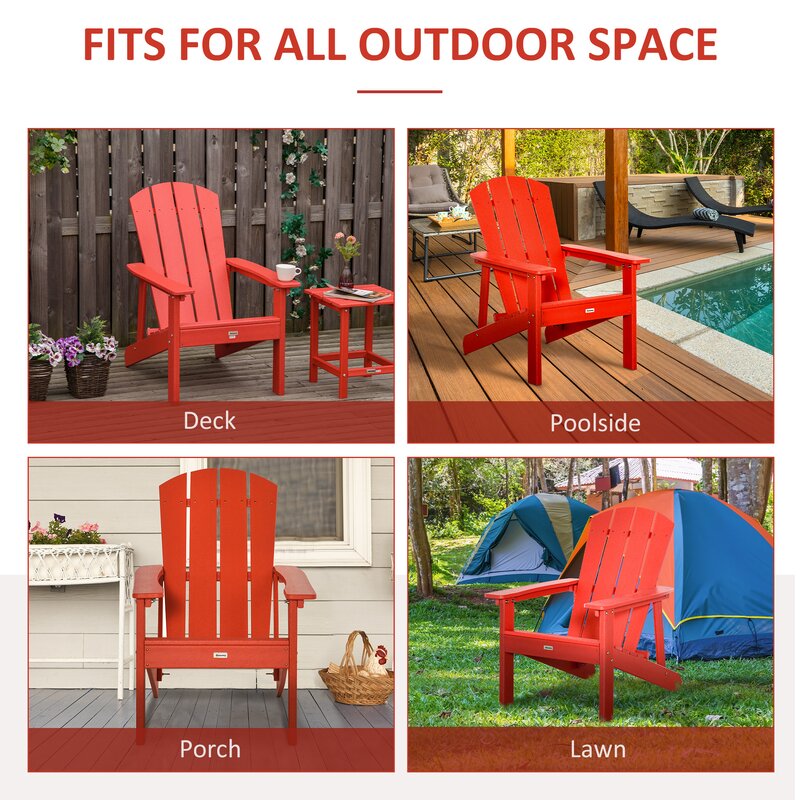 Outdoor Adirondack Chair