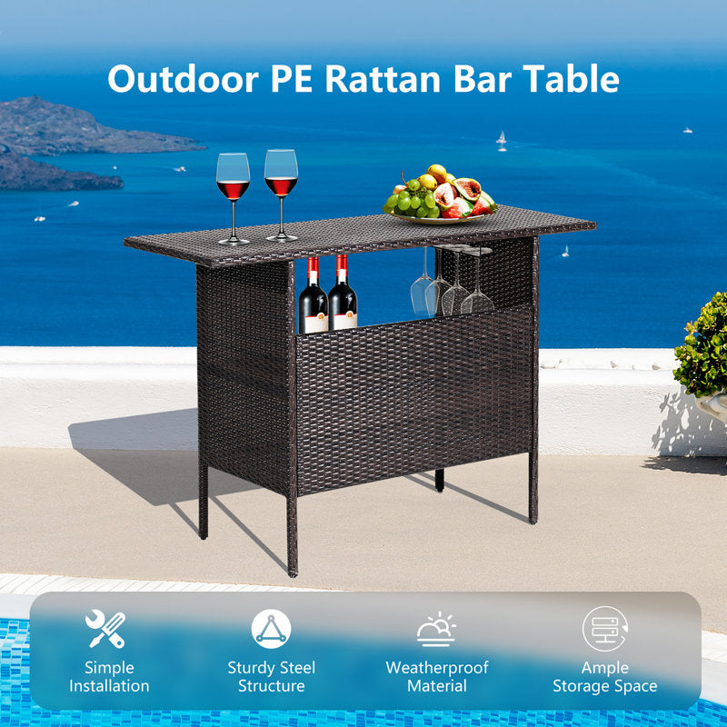 Outdoor Bar Table