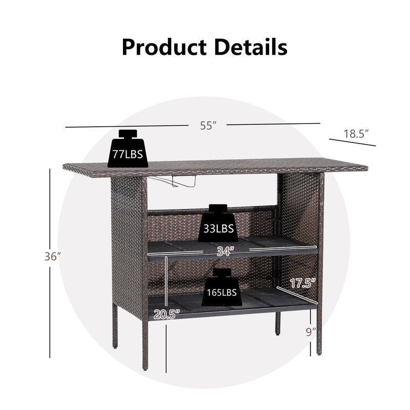 Outdoor Bar Table