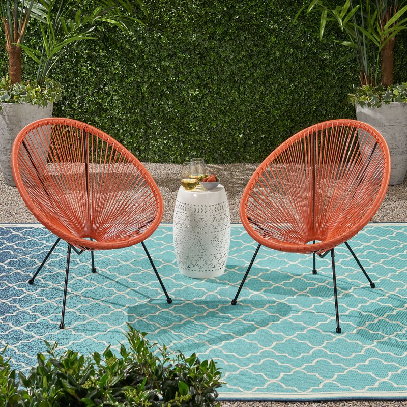 Outdoor Lounge Chair (Set of 2)