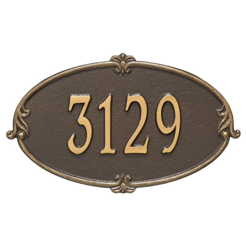 Oval Wall Plaque