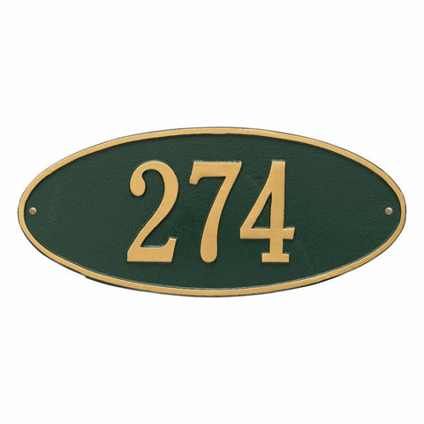 Oval Wall Plaque