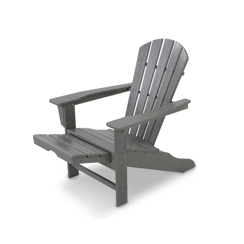 Palm Coast Outdoor Adirondack Chair With Ottoman