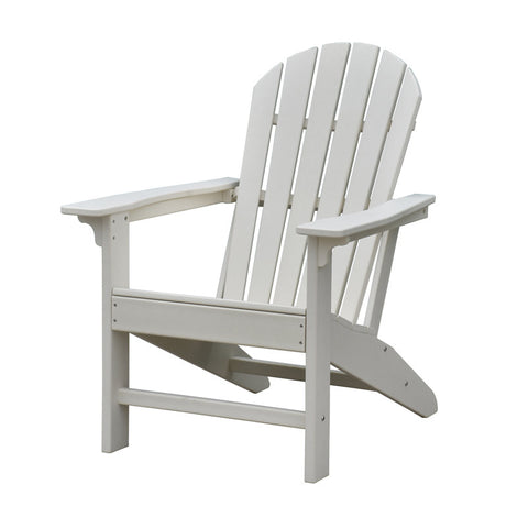 Plastic Adirondack Chair with Ottoman (Part number: HU-091-O)