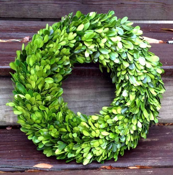 Preserved Boxwood Wreath