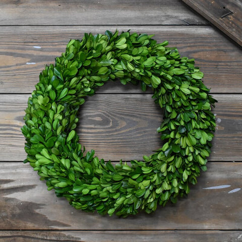 Preserved Boxwood Wreath