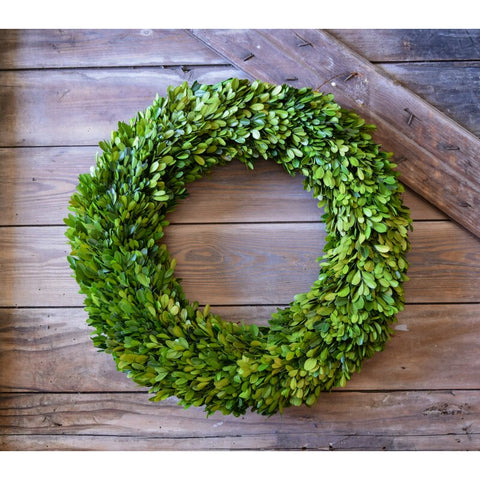 Preserved Boxwood Wreath