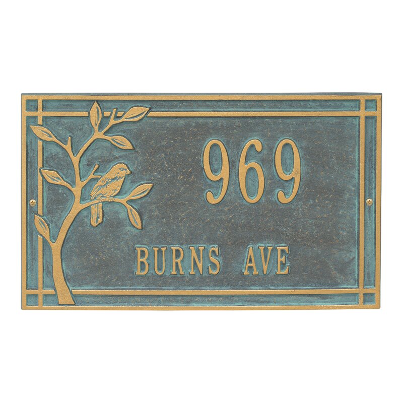 Rectangle Wall Plaque