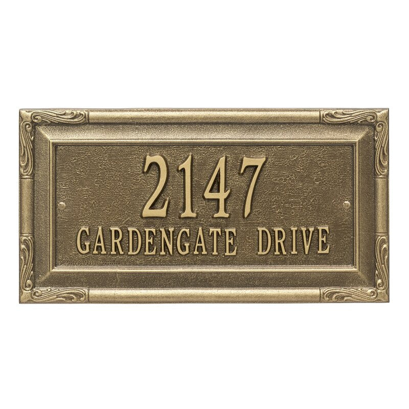 Rectangle Wall Plaque