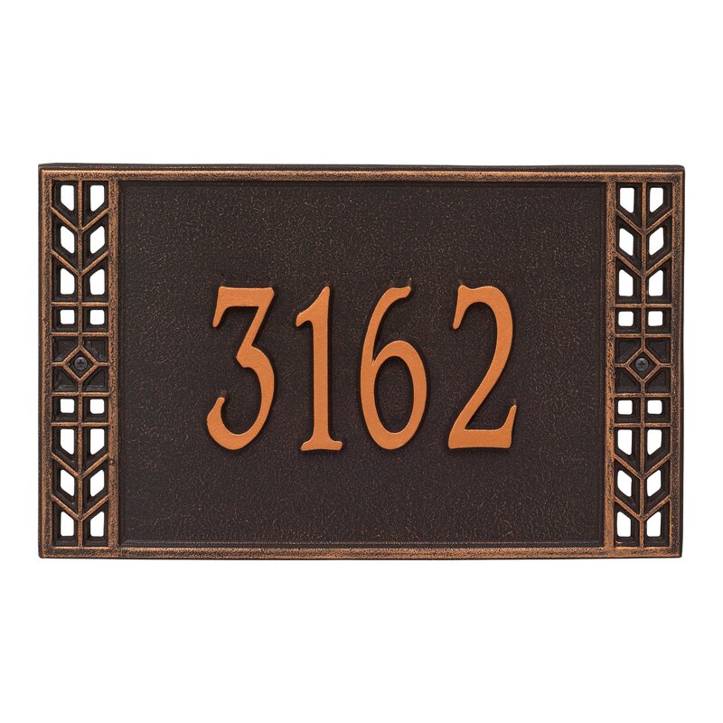 Rectangle Wall Plaque