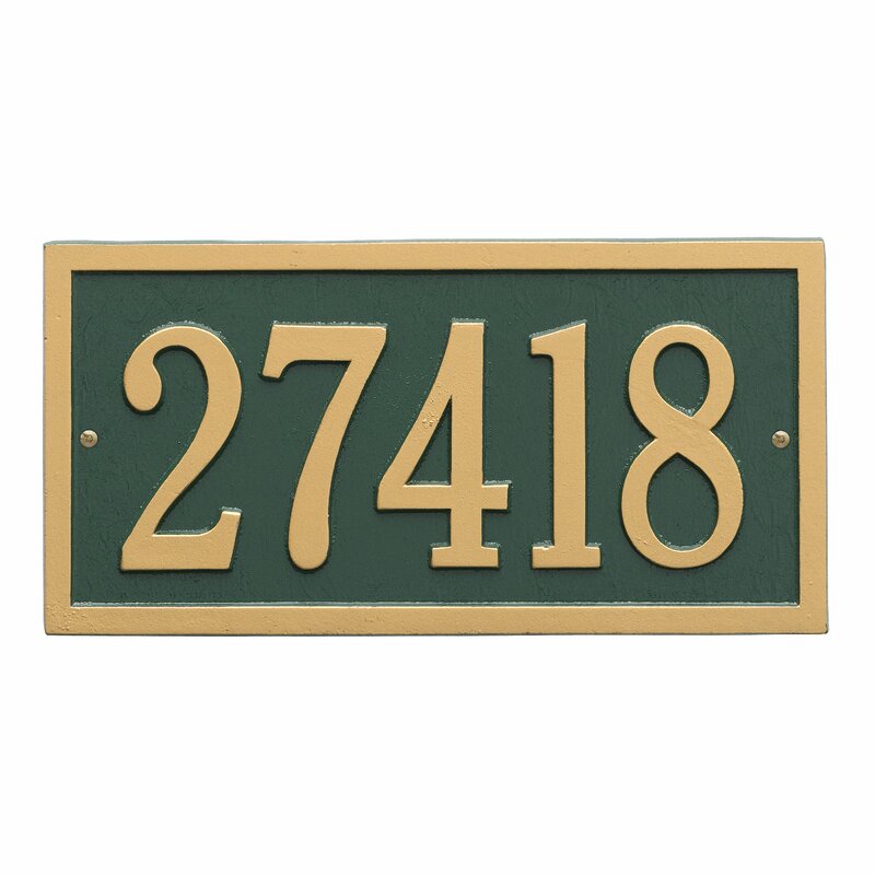 Rectangle Wall Plaque