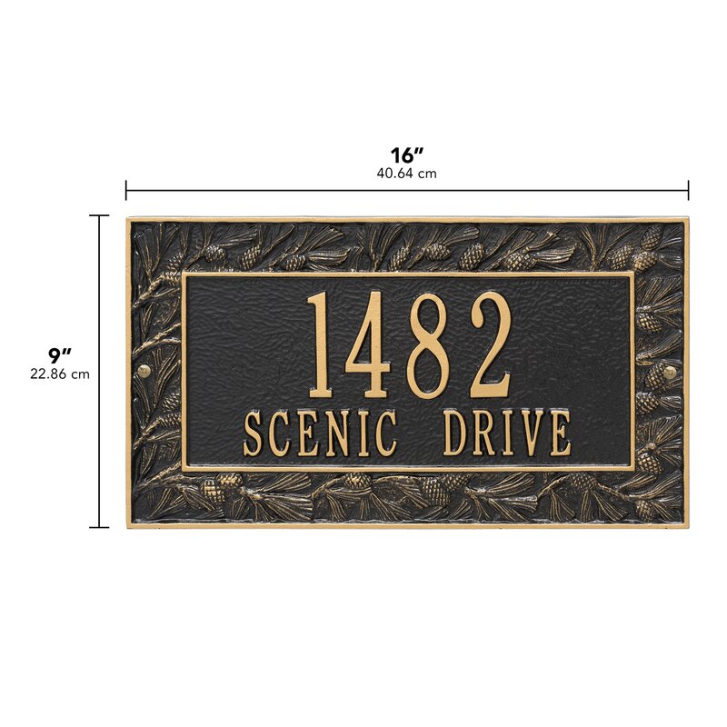 Rectangle Wall Plaque