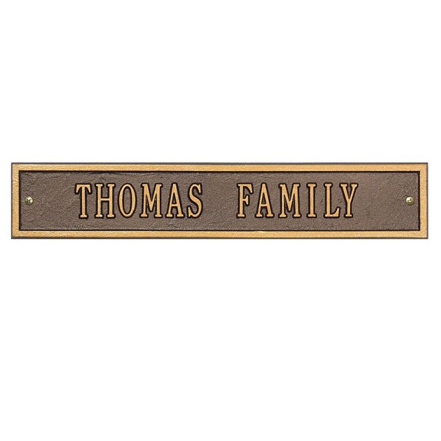 Rectangle Wall Plaque