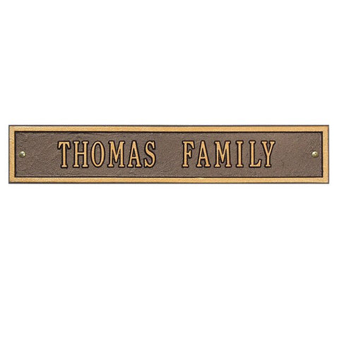 Rectangle Wall Plaque