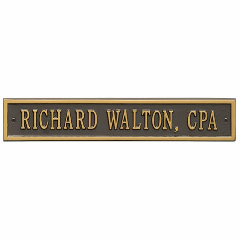 Rectangle Wall Plaque