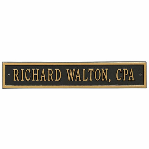 Rectangle Wall Plaque