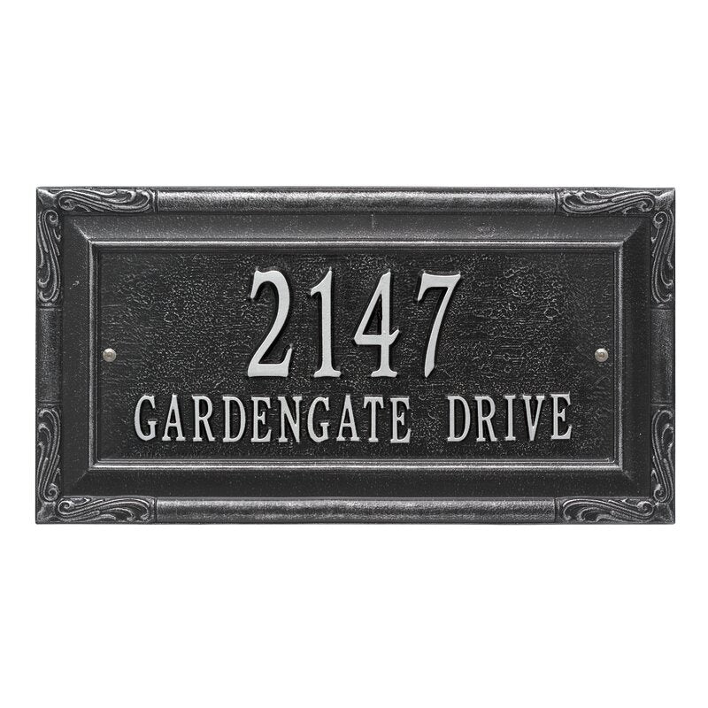 Rectangle Wall Plaque