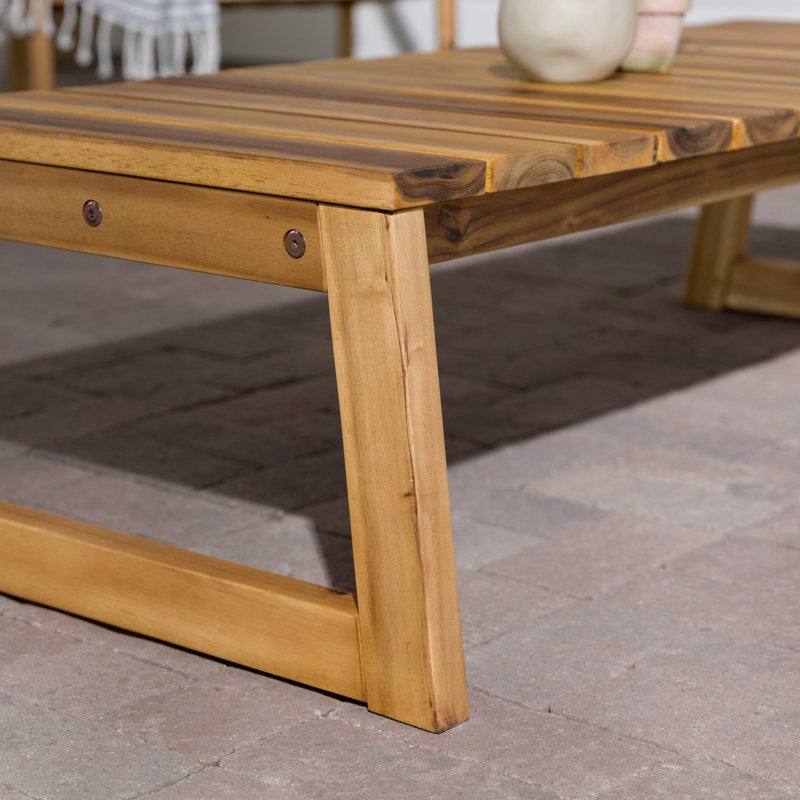 Sanferd Acacia Outdoor Coffee Table