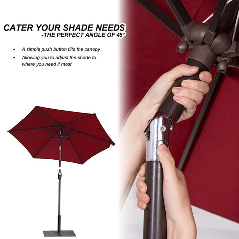 Seegmiller 7.2 ft Market Patio Umbrella