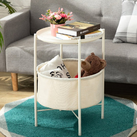 Black Serik End Table