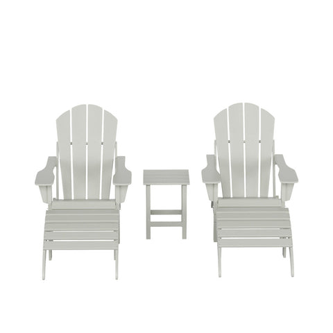 Sand Shaunna Foldable Outdoor Adirondack Chair