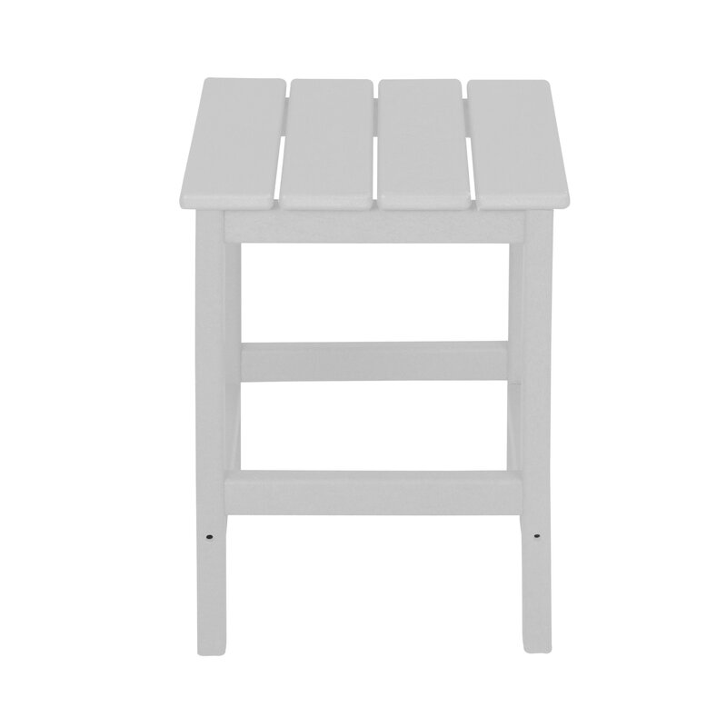 Shavon Outdoor HDPE Side Table