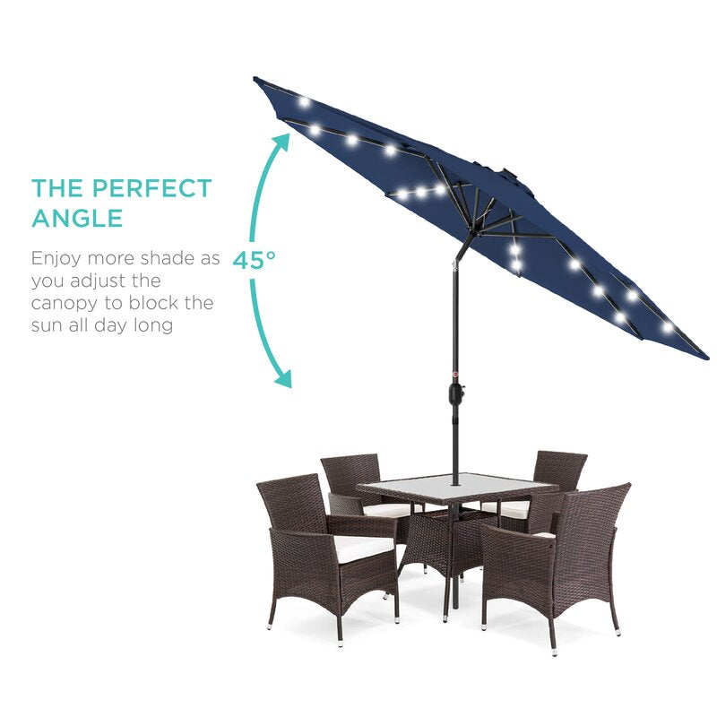 Shearer 120'' Lighted Market Umbrella