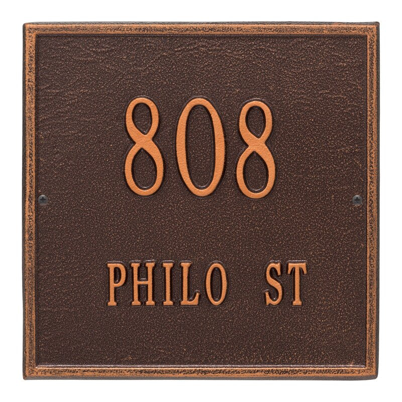 Square Wall Plaque