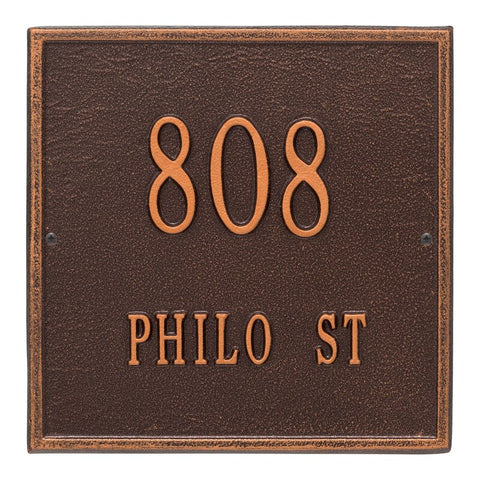 Square Wall Plaque