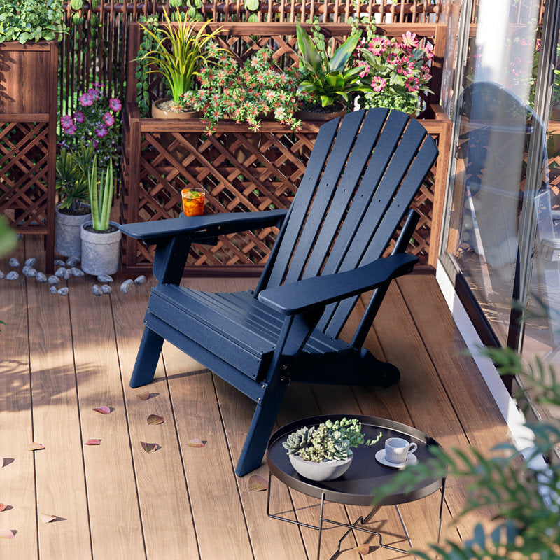 Unicoi Foldable Outdoor Adirondack Chair