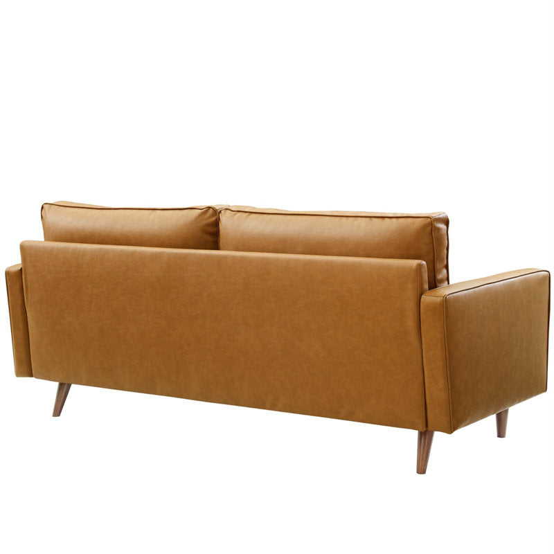 Valour 73'' Vegan Leather Sofa