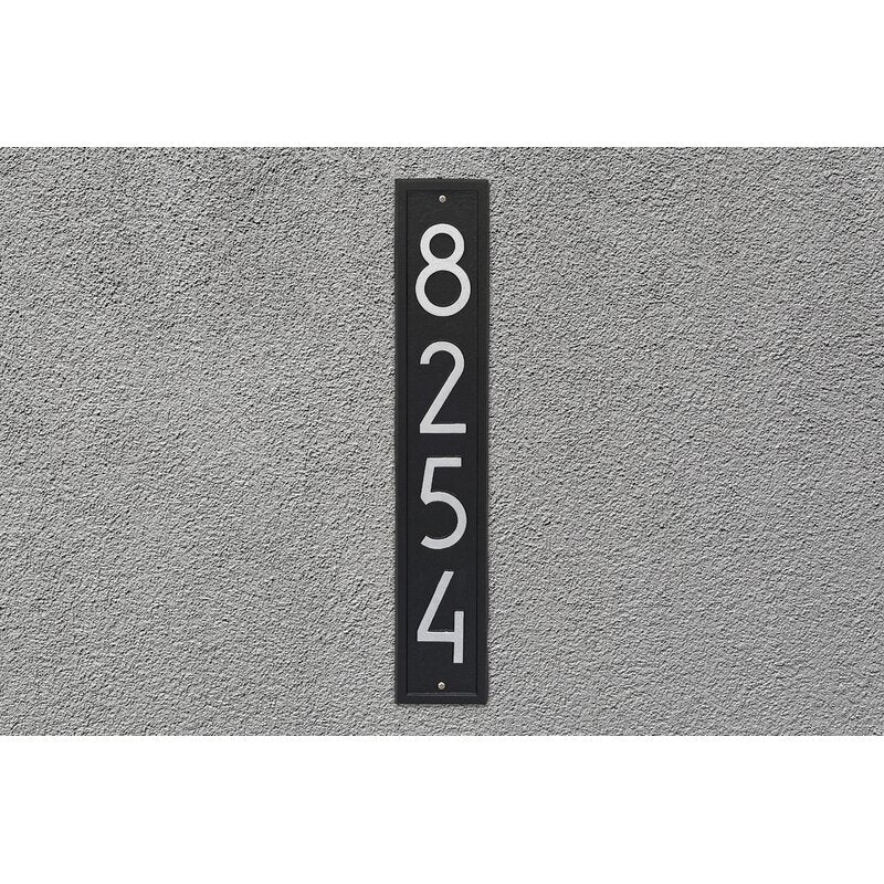 Vertical Rectangle Wall Plaque