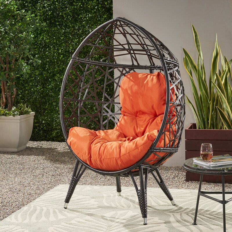 Watchet Wicker Teardrop Chair