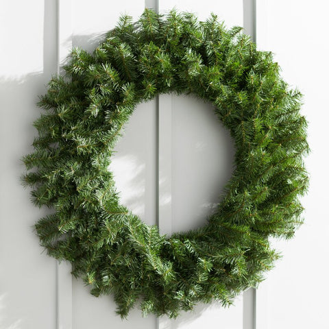 Wayfair Basics® Artificial Canadian Pine Wreath Unlit